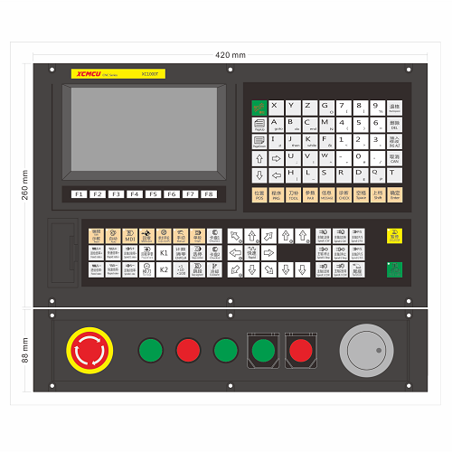 XC1000T系列車(chē)床多功能數(shù)控系統(tǒng)